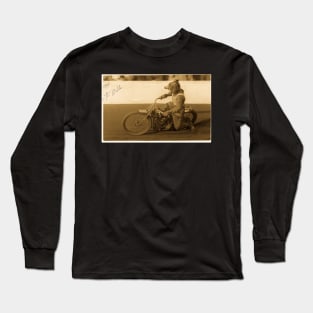 Pilot Bear antique Long Sleeve T-Shirt